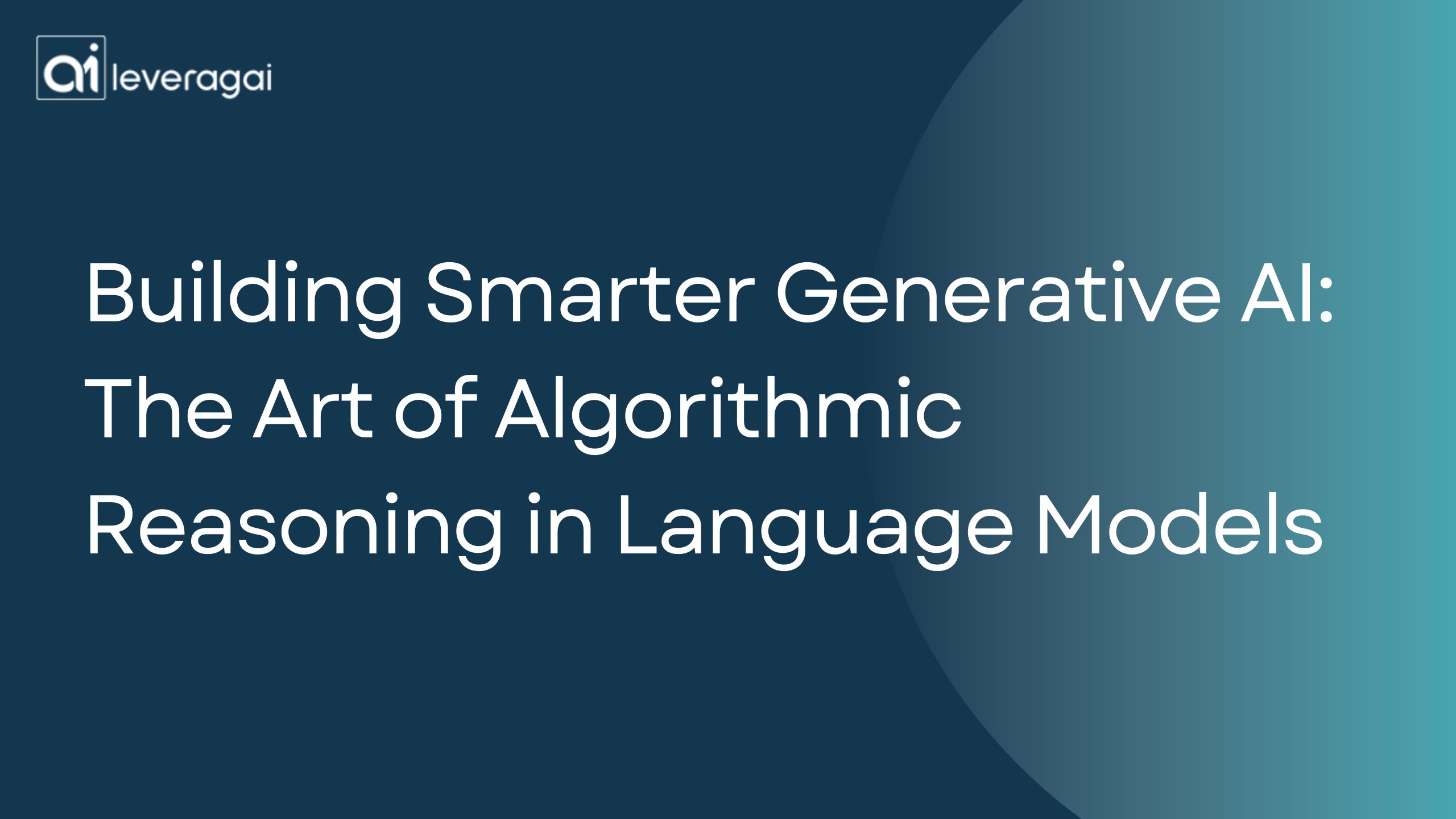 Building Smarter Generative AI Banner