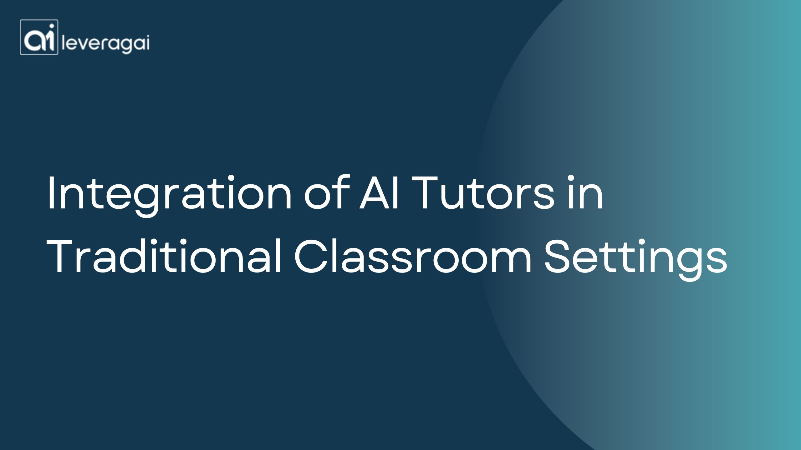 Integration of AI Tutors Banner