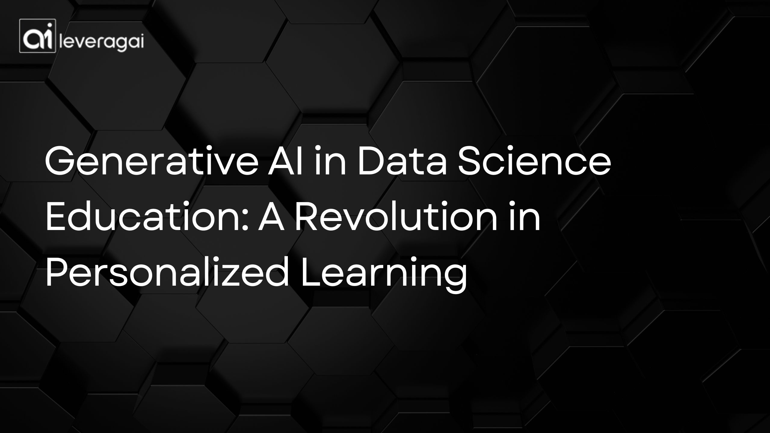 Generative AI in Data Science Education Banner