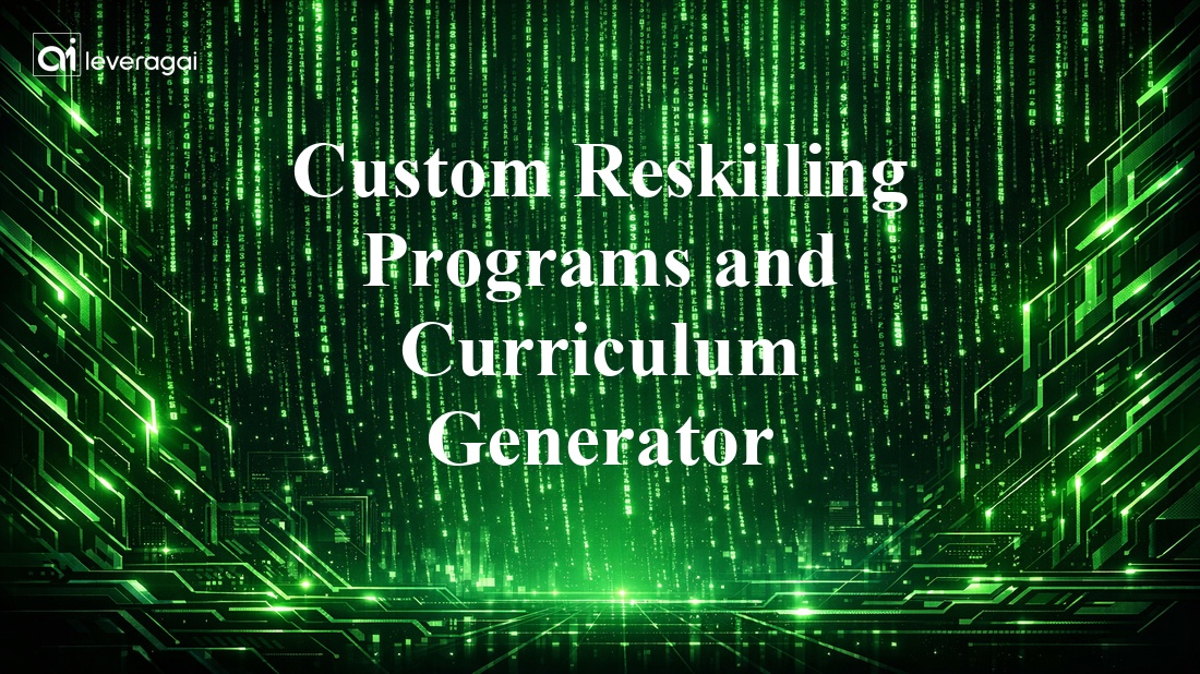 Custom Reskilling Programs and Curriculum Generator Banner