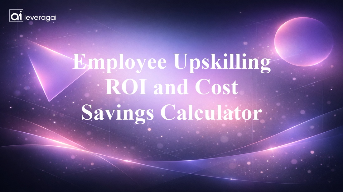 Employee Upskilling ROI and Cost Savings Calculator Banner