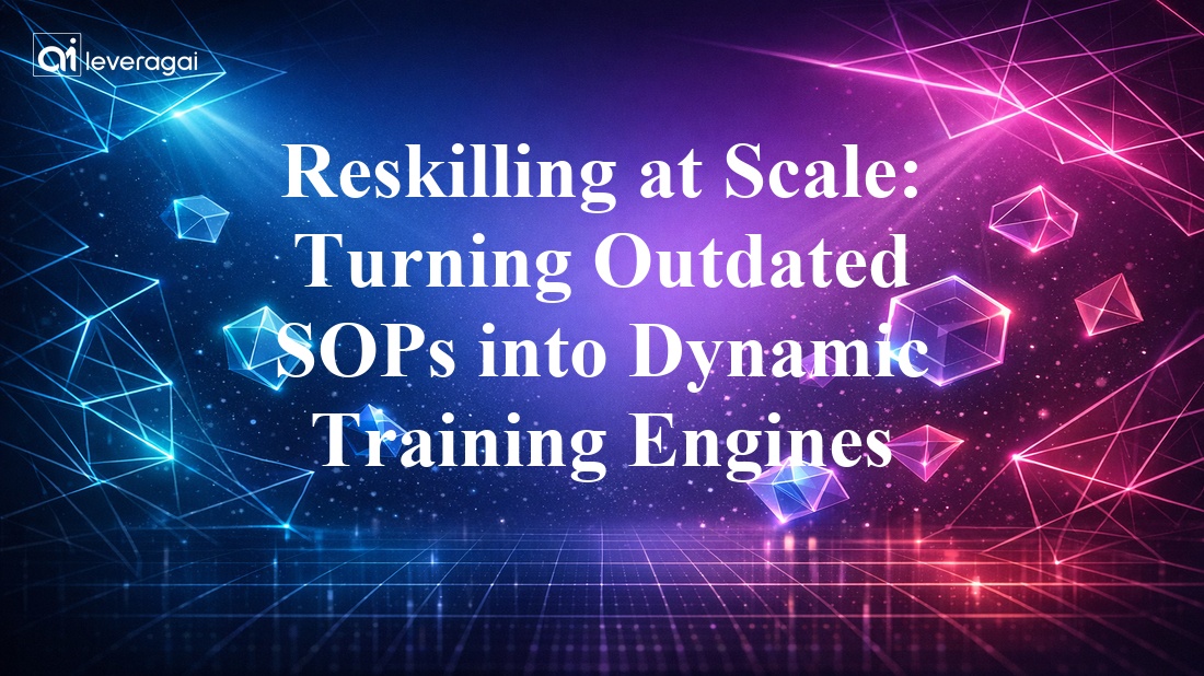 Reskilling at Scale: Turning Outdated SOPs into Dynamic Training Engines Banner