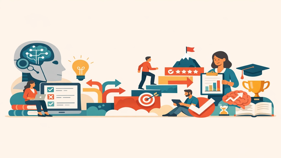 AI-Generated Quizzes and Assessments: How Adaptive Testing Improves Learning Outcomes Banner