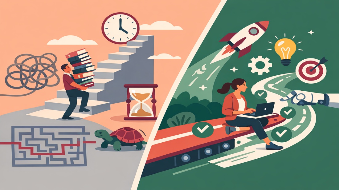 How AI-Personalized Learning Paths Cut Upskilling Time in Half