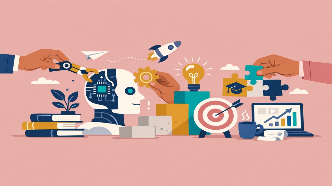 The Lazy Person's Guide to Upskilling — How AI Does the Hard Part for You Banner