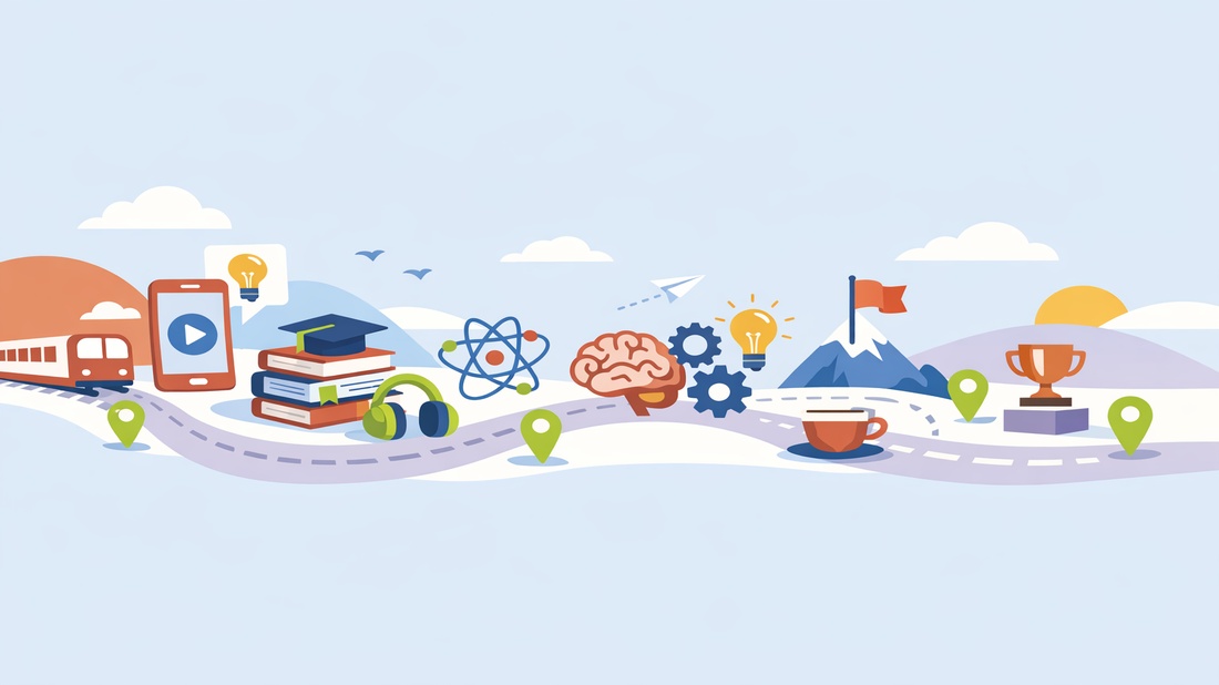 Upskilling on Your Commute — How AI Builds Bite-Sized Lessons Around Your Day Banner